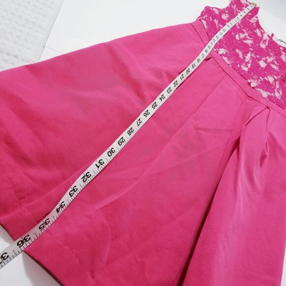 Eliza J Pink Lace A Line Dress - Picture 6 of 12